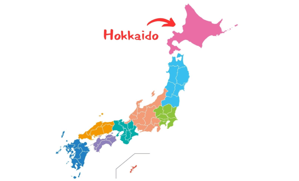 Japan map
