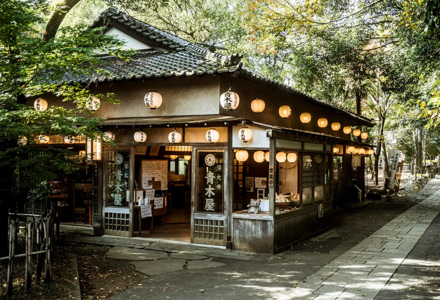 Authentic Japanese building